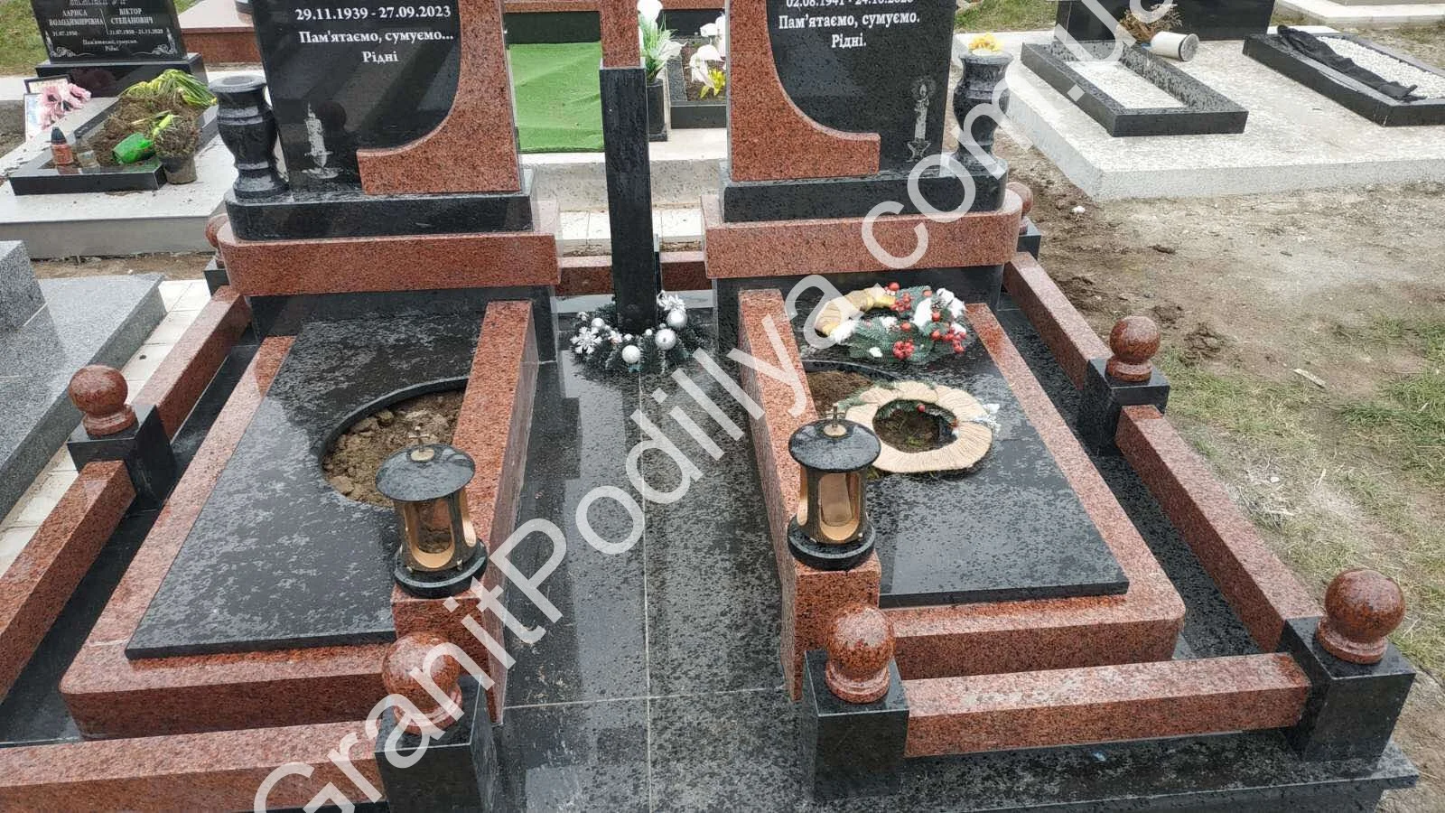 Одинарний пам'ятник з граніту - Кам'янець-Подільський | GranitPodillya